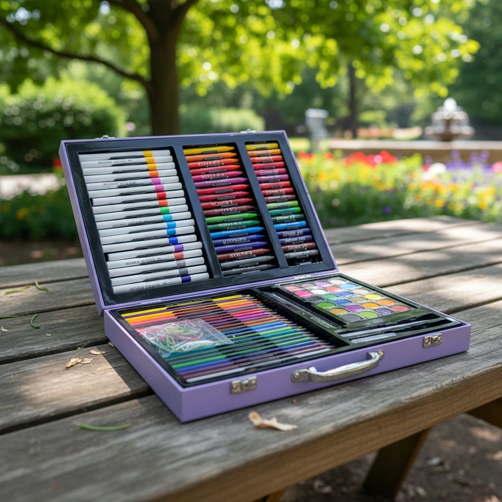 128 ნაწილიანი სახატავი ნაკრები